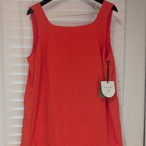 Kate Spade Orange Sleeveless Dress